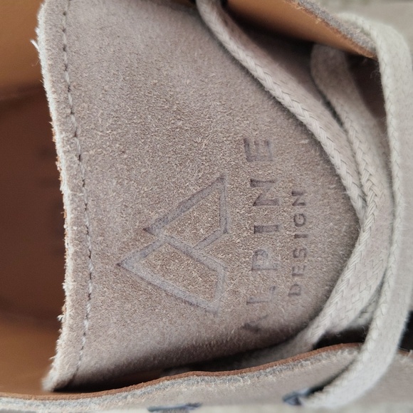 Alpine Design Ortholite Taupe Suede Ankle Chukka Loafer Boots Size 9.5 - Picture 11 of 11